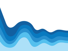 Abstract Water wave design background