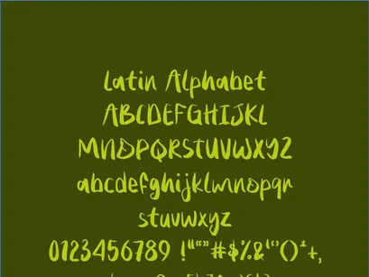 LHUSY – Modern Casual Handwritten Font (OTF)