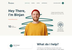 Designer Portfolio Website