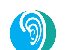 Hearing logo template and symbol vector icon design