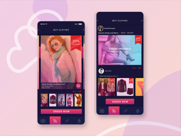 E-commerce Mobile Apps Template preview picture