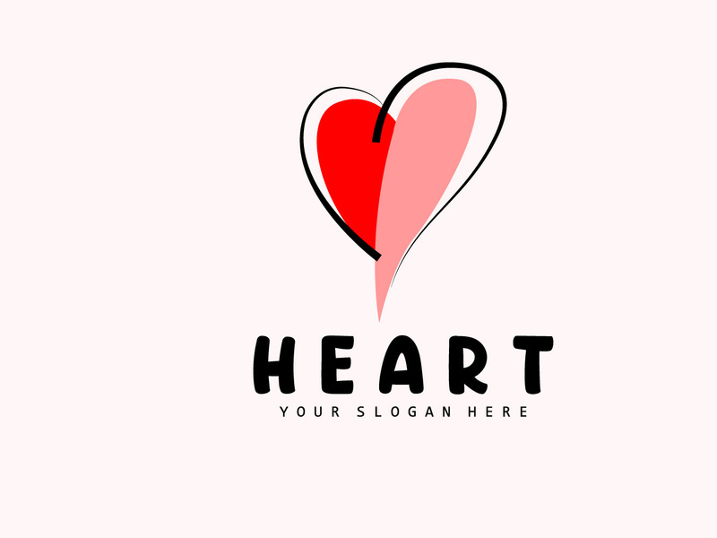 Heart Logo, Love Design, Valentine's Day