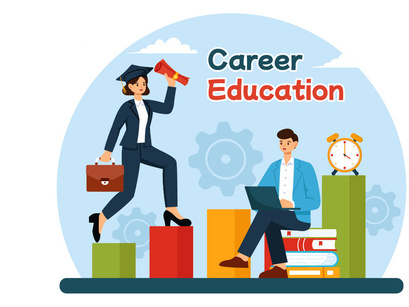 10 Career Education Illustration