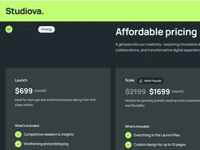 Studiova Nuxtjs Template