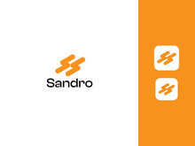 Letter s logo - s logo design - lettermark logo - business logo