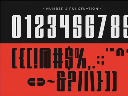 Burned - Modern Sans Serif Font