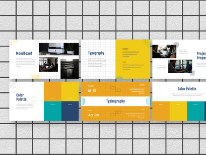 Yellue Brand Powerpoint Template