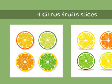 Citrus fruits slices preview picture