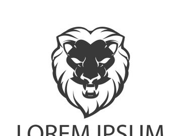 Lion logo preview picture