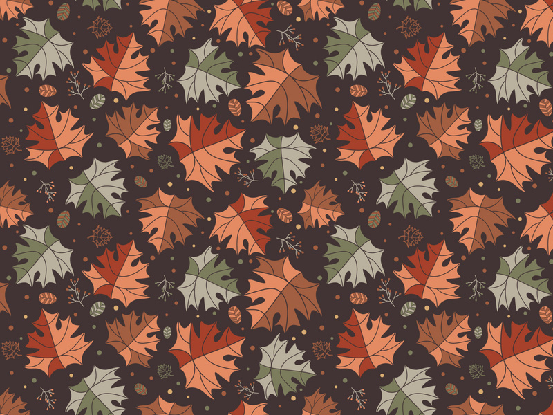 Maple Leaves Pattern