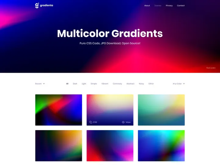 Gradienta - CSS Gradients