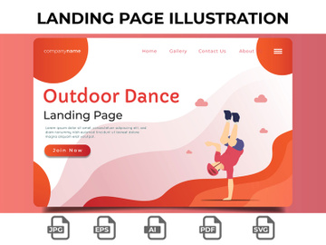 Landing Page Illustration 29 preview picture