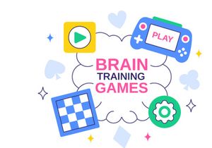 10 Brain Training Games Illustration