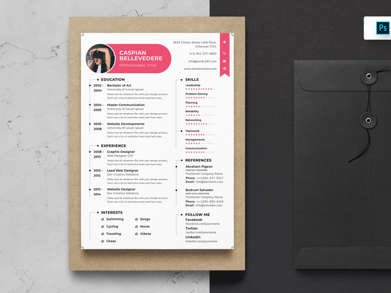 Resume CV Template-54