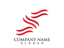 Business corporate S letter logo design vector