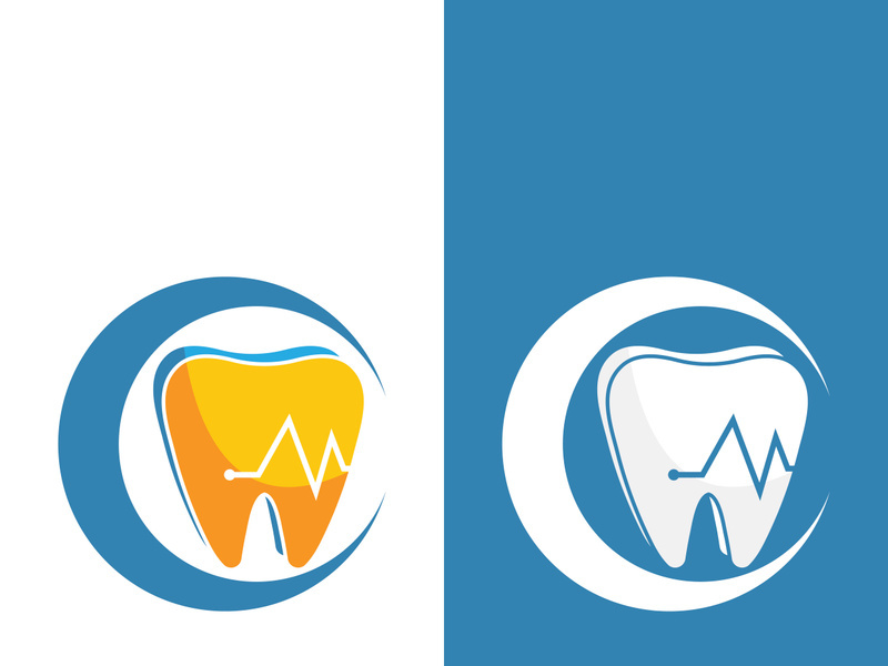 Dental logo template vector illustration icon design