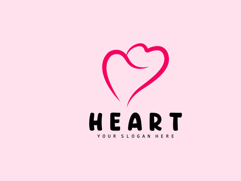 Heart Logo, Love Design, Valentine's Day