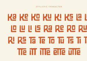 Linkage - Display Font