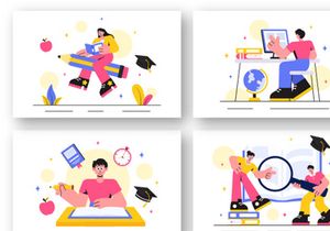 15 Education and Books Illustration