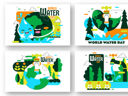 10 World Water Day Illustration