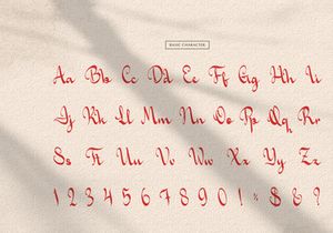 Le Undines | Signature Font
