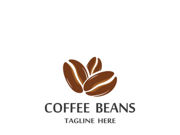 Premium coffee bean logo design. preview picture