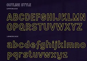 Thalora - Rough Font