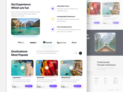 Travala - Website Template Travel and agency