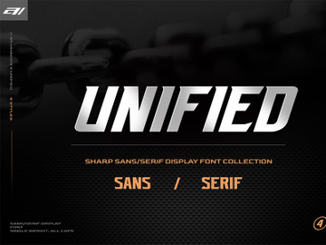 AZN Unified Display Font (Personal use) preview picture