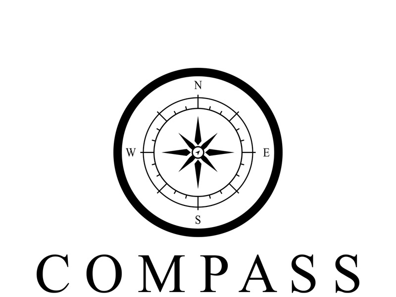 compass icon isolated on background.modern flat compass pictogram,business,marketing,internet concept.trendy simple vector symbol for websitedesign or button to mobile app.logo illustration.