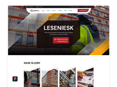 BuildFx - Construction Figma Template