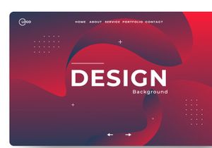 Abstract 3D background trendy