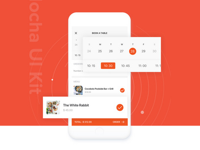Food Mobile App UI Kit