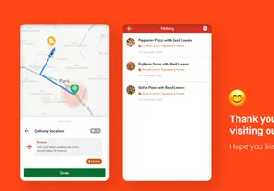 Pizzalious - Pizza Delivery Mobile App UI Kit