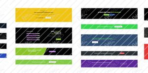 25 Widgets de Chamada para Web UI Kit Ver-01