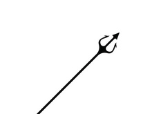 Trident Logo Template vector icon illustration design