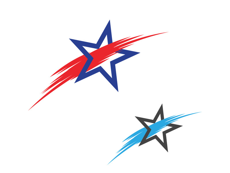 Faster Star Logo Template