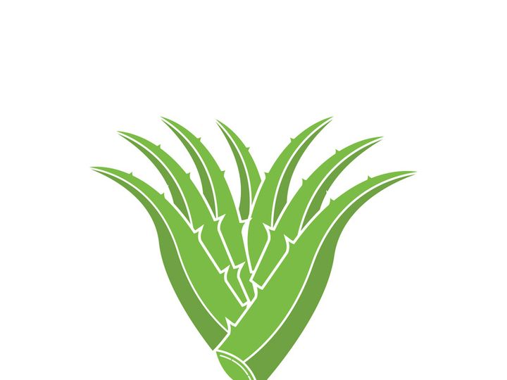 Aloe Vera logo icon design symbol beauty skin care