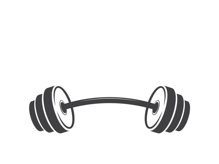 Gym Badge icon Fitness Logo Design