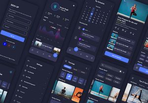 Yogaa - Fitness Apps Ui Kit
