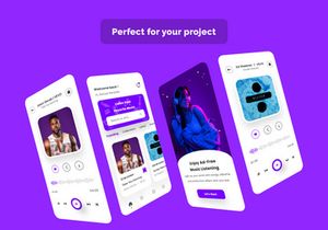 Music Streaming App Design