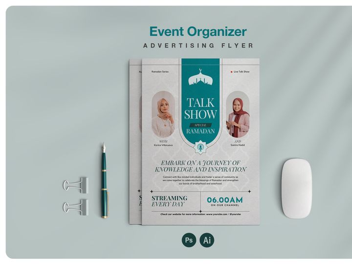 Ramadan Event Organizer Ads Flyer