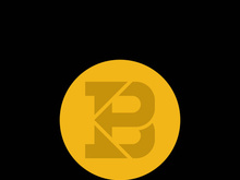 B letter logo template vector illustration