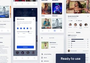 Movie Time - Movie iOS UI Kits