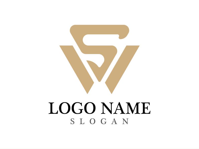 Business corporate S letter logo design vector