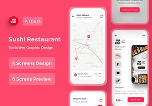Sushi Restaurant - E-Commerce App