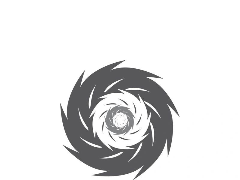 vortex vector illustration icon logo template design