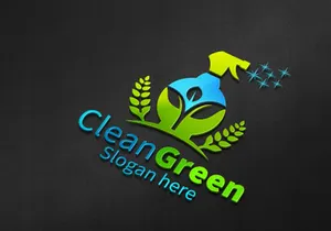 30+ Cleaning Service Logo Bundle