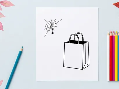 Ícone de sacola minimalista isolado em fundo branco. Ilustração vetorial de tote no estilo vetorial para design de varejo e comércio eletrônico.