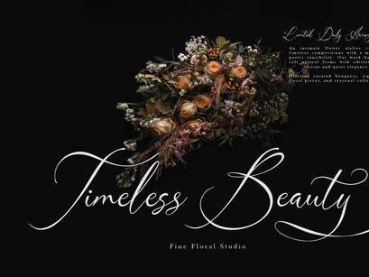 Avilantery | Elegant Calligraphy Script